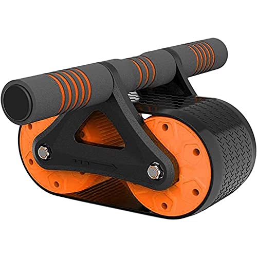 Automatisches Rückprall-Abdominal-Rad – Ab-Roller-Rad, Trainingsgerät – doppeltes rundes Ab-Roller-Rad für Bauchmuskel-Krafttraining für Heimtraining von UsmAsk