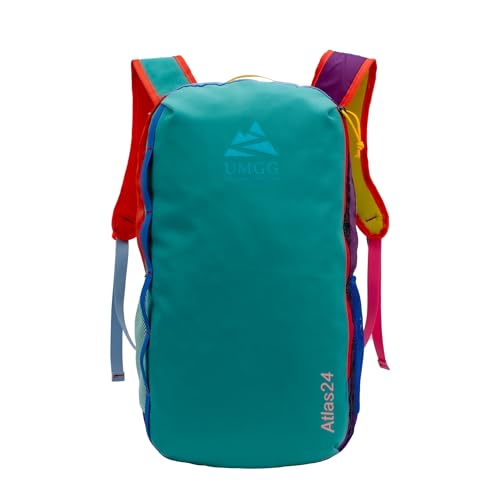 UtiaMiaoGonGo Ultraleicht Rucksack Damen Herren - Bunt Faltbar Reiserucksack Wanderrucksack Daypack Tagesrucksack Trekkingrucksack, Tasche für Uni, Business, 24 Liter, Grün von UtiaMiaoGonGo