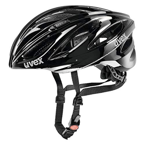 uvex boss race - sicherer Performance-Helm für Damen und Herren - individuelle Größenanpassung - optimierte Belüftung - black - 52-56 cm von Uvex