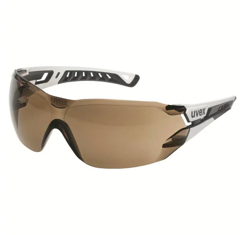 Uvex Arbeitsschutzbrille uvex pheos nxt 9128223 Schutzbrille inkl. UV-Schutz Schwarz, Weiß EN 1 von Uvex