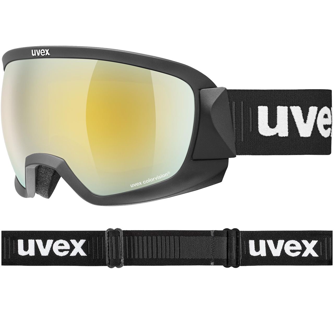 Uvex Contest CV Race black matt / gold-green von Uvex