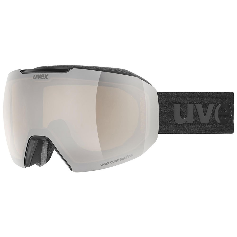 Uvex Epic Attract Cv Ski Goggles Schwarz Mirror Silver Contrastview Yellow/CAT2+Clear/CAT1 von Uvex