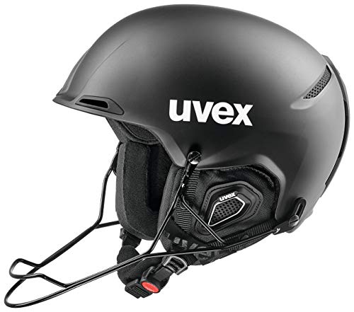 uvex Unisex-Erwachsene JAKK+ sl Skihelm, Black mat, 59-62 cm von Uvex