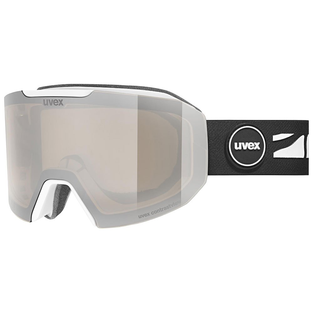 Uvex Evidnt Attract Cv Ski Goggles Schwarz Mirror Silver Contrastview Yellow/CAT2+Clear/CAT1 von Uvex