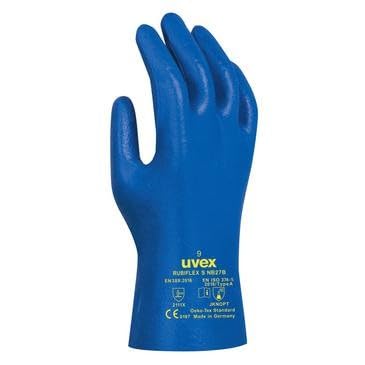 Uvex Handschuh RUBIFLEX S NB27B blau (VE = 10 Paar) Gr. 7 von Uvex