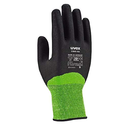 Uvex Handschuhe C500 Sleeve Unisex L, Lime von Uvex