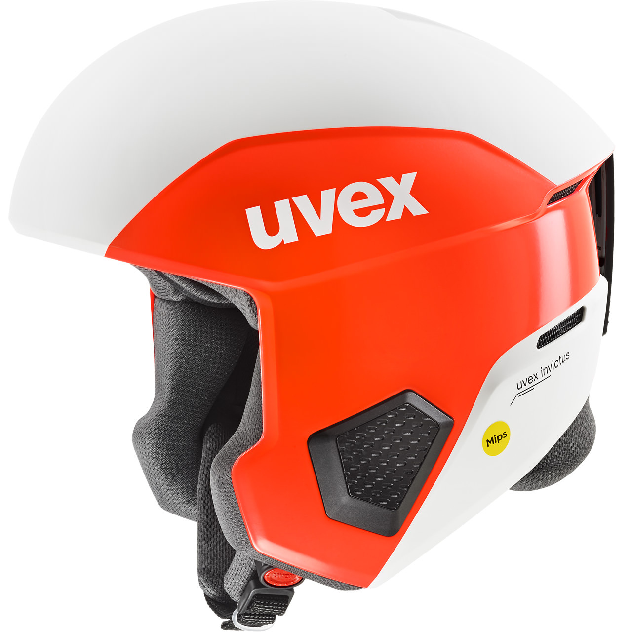 Uvex Invictus Mips electric red/white matt von Uvex