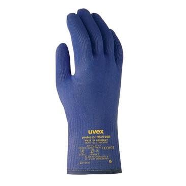 Uvex Montage-Schutzhandschuh Protector chemical NK2725, Nitrilbeschichtung, Farbe: blau, Grösse: 9 von Uvex