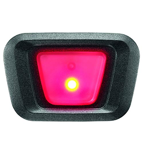 uvex plug-in LED XB048 Licht - passend für uvex finale & uvex true Modelle - Dauer- oder Blinklicht - black-red - one size von Uvex