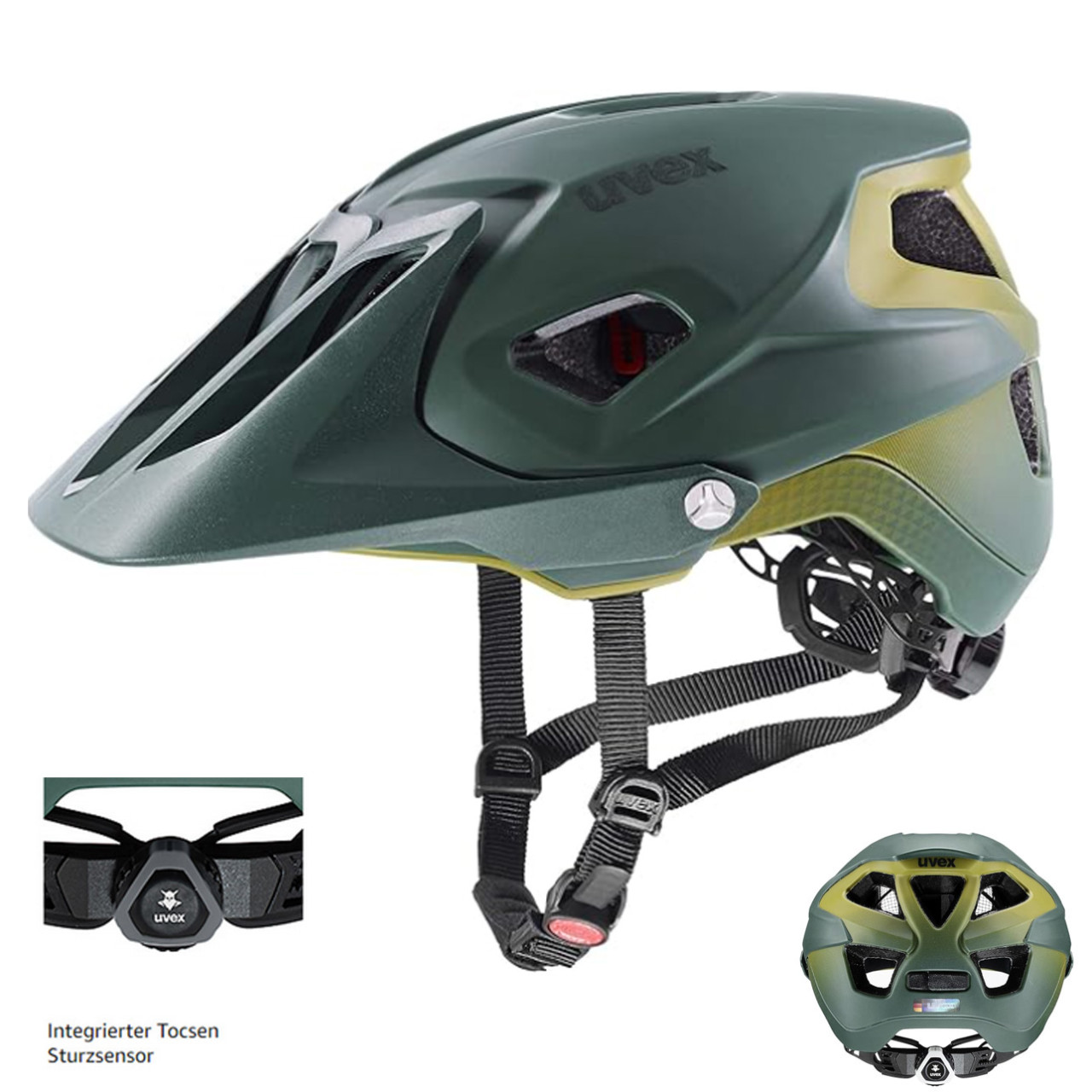 Uvex - Quatro Integrale Tocsen All Mountain Enduro MTB Fahrrad Helm von Uvex