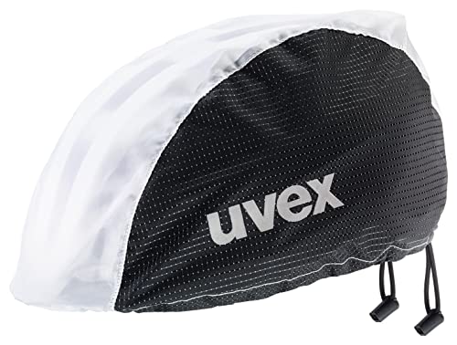 uvex rain cap bike Fahrradmütze - wind- & wasserabweisend - flexible Passform - black white - L/XL von Uvex