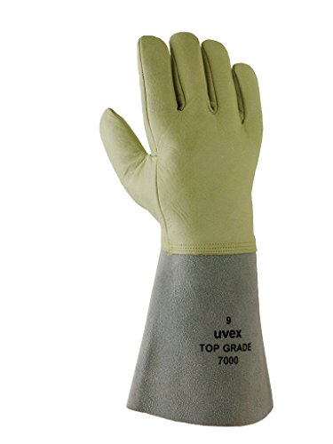 Uvex Schweißer-Schutzhandschuh Top Grade 7000, Material: Rindvolleder, Farbe: beige, Grösse: 10 von uvex