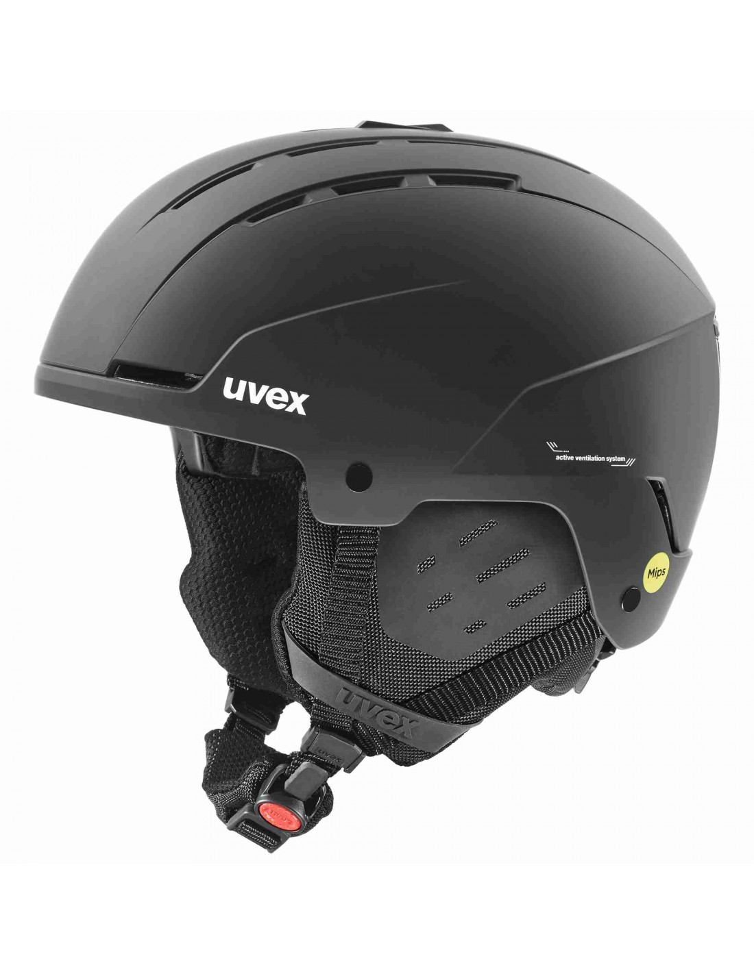 Uvex Skihelm Stance Mips, black matt Skihelmgröße - 51 - 55 cm, Skihelmbauweise - Freeride, Skihelmfarbe - Black , von Uvex