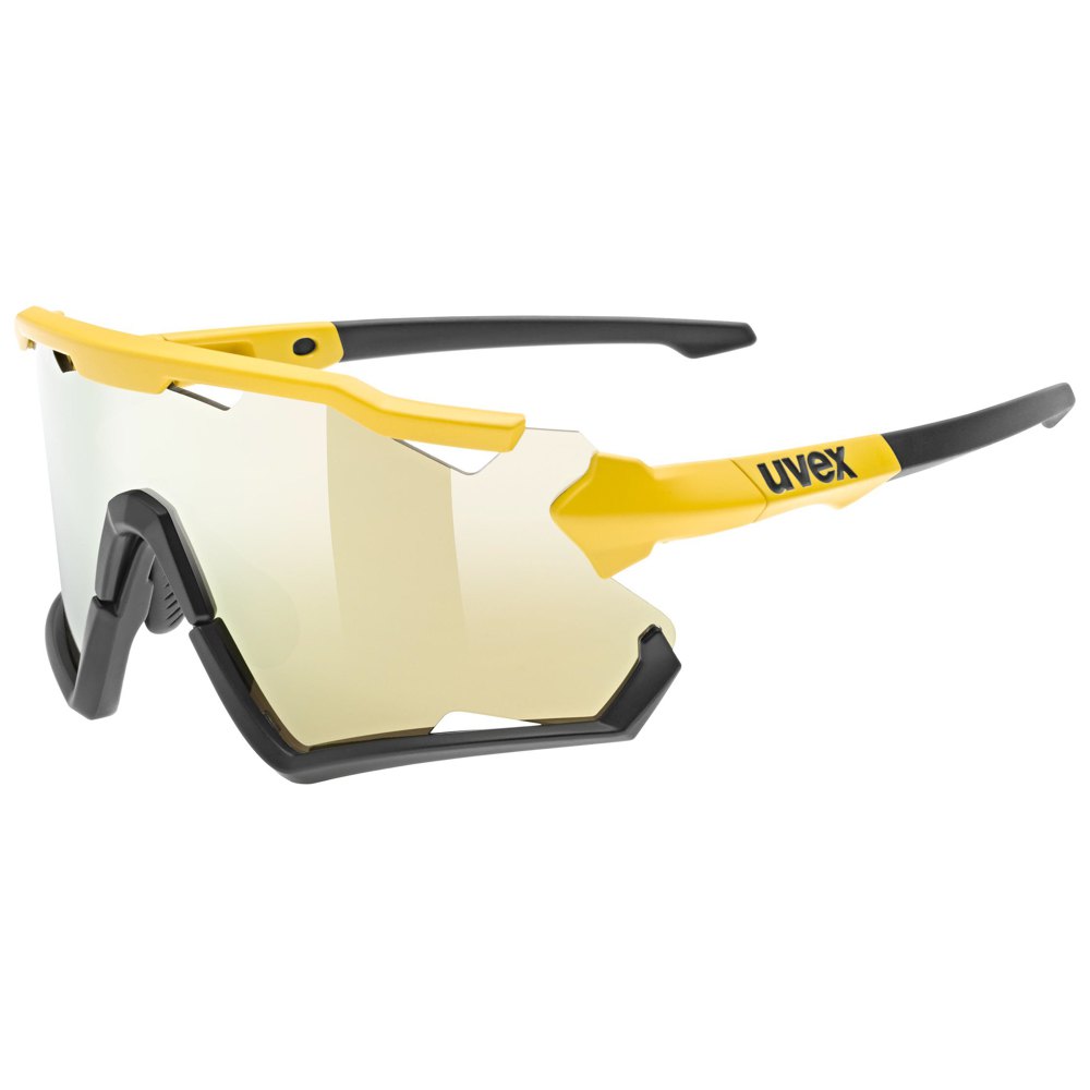 Uvex Sportstyle 228 Supravision Sunglasses Durchsichtig Supravision Mirror Yellow/CAT3 von Uvex