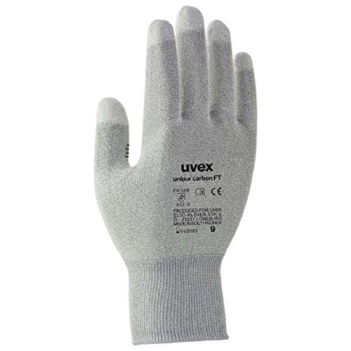 Uvex Unipur Handschuhe Carbon FT Unisex 10, Grau von uvex