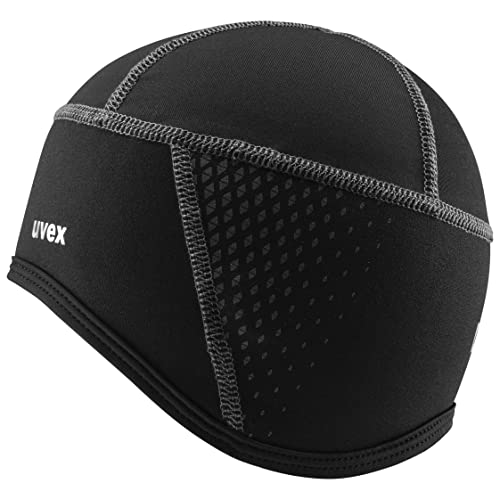 uvex bike cap all season Fahrradmütze - atmungsaktiv & schnelltrocknend - warmhaltendes Fleece-Material - black - L-XL von Uvex
