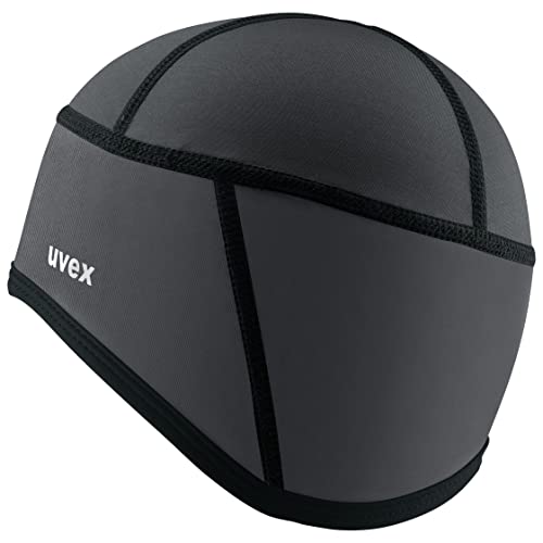 uvex bike cap thermo Fahrradmütze - warmhaltendes Fleece-Material - atmungsaktiv - rhino - L-XL von Uvex