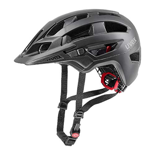 uvex finale 2.0 - sicherer MTB-Helm für Damen und Herren - individuelle Größenanpassung - erweiterbar mit LED-Licht - black matt - 56-60 cm von Uvex