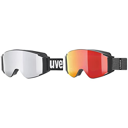 Uvex Unisex – Erwachsene, g.gl 3000 TOP Skibrille, black, one size & Unisex – Erwachsene, g.gl 3000 TO Skibrille, black mat, one size von Uvex