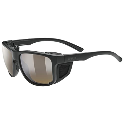 uvex sportstyle 312 VPX - Sportbrille für Damen und Herren - selbsttönend - polarisiert - black matt/brown - one size von Uvex