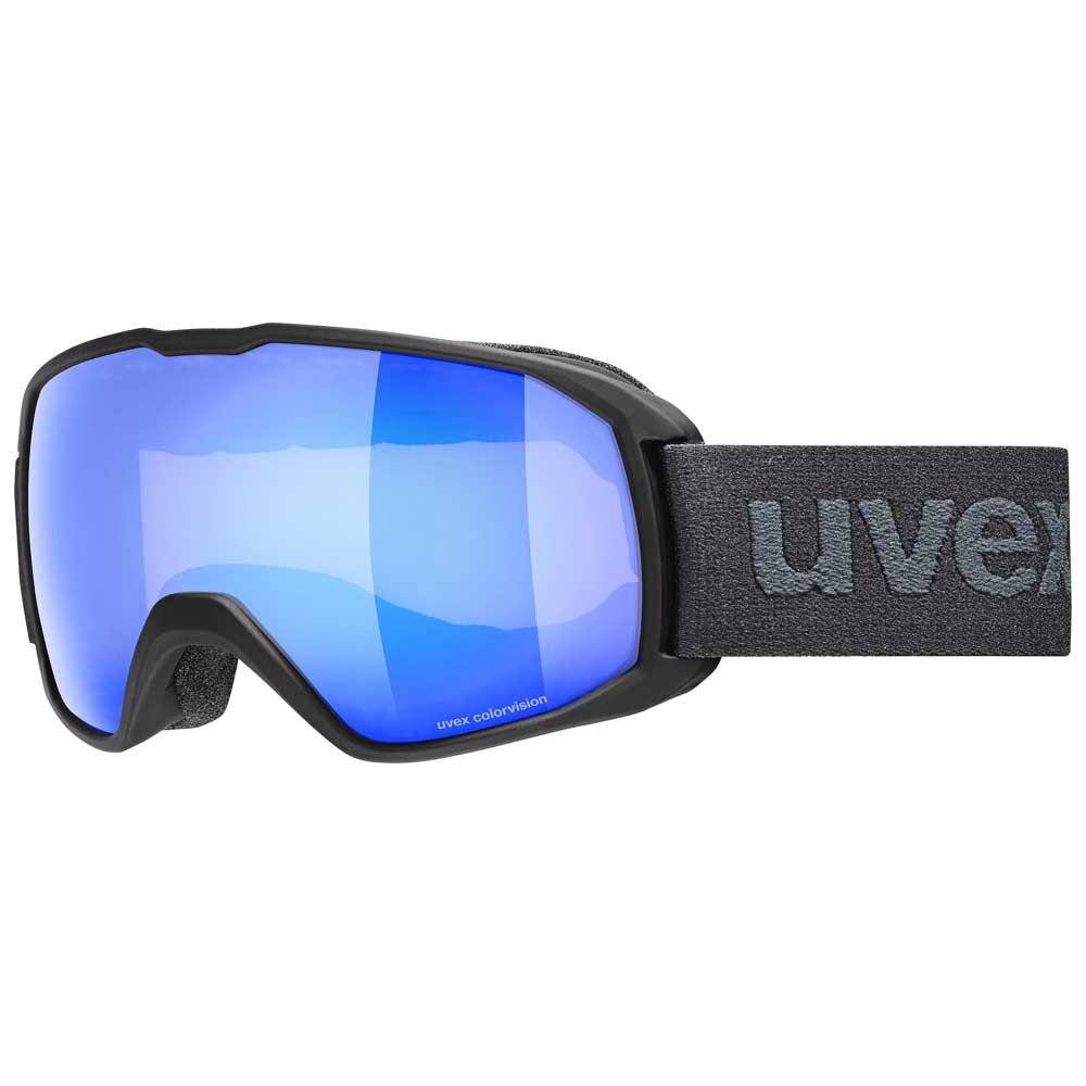 Uvex Xcitd Colorvision Ski Goggles Schwarz Mirror Blue Colorvision Green/CAT2 von Uvex