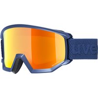 Uvex athletic CV Ski- und Snowboardbrille blau,navy mat - mirror orange von Uvex