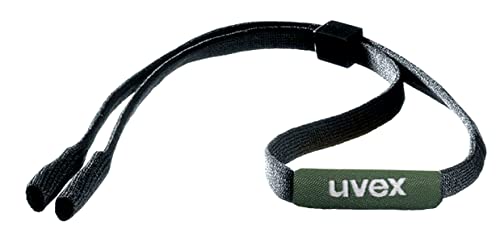 Uvex eyewear strap Brillenband - verstellbar & rutschfest Sport- und Sonnenbrillen, schwarz-moss green von Uvex