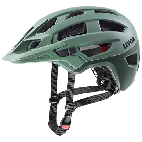 uvex Finale 2.0 - sicherer MTB-Helm für Damen und Herren - individuelle Größenanpassung - erweiterbar mit LED-Licht - Moss Green matt - 56-61 cm von uvex