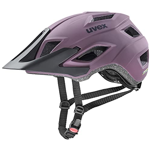 uvex access - leichter MTB-Helm für Damen und Herren - individuelle Größenanpassung - optimierte Belüftung - plum matt - 52-57 cm von Uvex