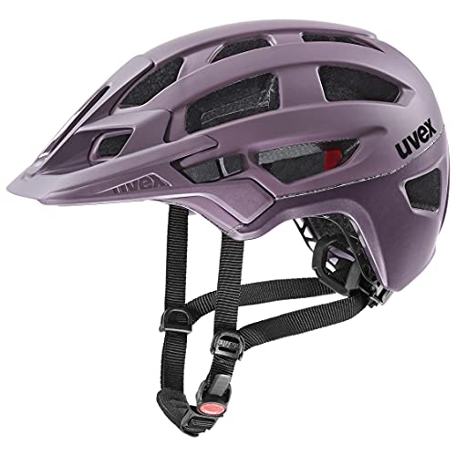 uvex finale 2.0 - sicherer MTB-Helm für Damen und Herren - individuelle Größenanpassung - erweiterbar mit LED-Licht - plum matt - 56-61 cm von Uvex