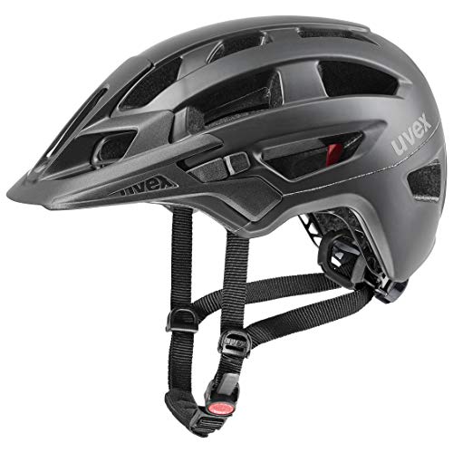 uvex finale 2.0 Tocsen - sicherer MTB-Helm für Damen und Herren - inkl. Tocsen-Sturzsensor - individuelle Größenanpassung - black matt - 56-61 cm von Uvex