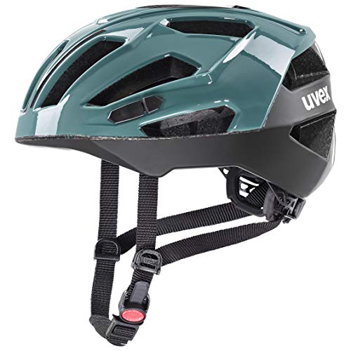 uvex gravel x - sicherer Performance-Helm für Damen und Herren - individuelle Größenanpassung - optimierte Belüftung - peacock - 52-57 cm von Uvex