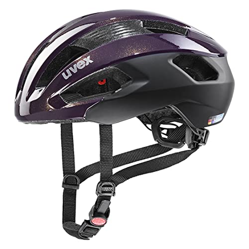 uvex rise cc - sicherer Performance-Helm für Damen und Herren - individuelle Größenanpassung - optimierte Belüftung - prestige - black - 56-59 cm von Uvex