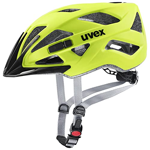 uvex touring cc - leichter Allround-Helm für Damen und Herren - individuelle Größenanpassung - erweiterbar mit LED-Licht - neon yellow matt - 56-60 cm von Uvex