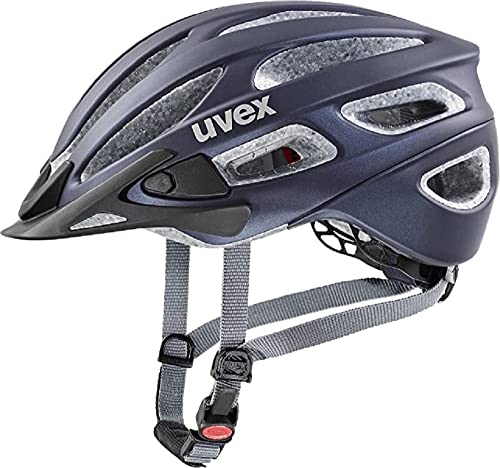 uvex Unisex – Erwachsene, true cc Fahrradhelm, deep space mat, 52-55 cm von Uvex