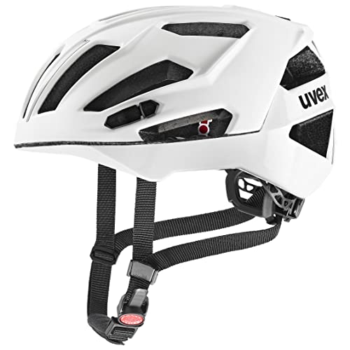 uvex gravel x - sicherer Performance-Helm für Damen und Herren - individuelle Größenanpassung - optimierte Belüftung - white matt - 52-57 cm von Uvex