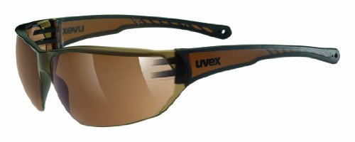 uvex Unisex – Erwachsene Sonnenbrille Sportstyle 204 Sportbrille, Brown, Einheitsgröße von Uvex