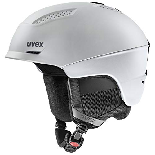 uvex ultra - robuster Skihelm für Damen und Herren - individuelle Größenanpassung - wechselbare Innenausstattung - silver/black - 59-61 cm von Uvex