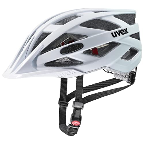 uvex i-vo cc - leichter Allround-Helm für Damen und Herren - individuelle Größenanpassung - erweiterbar mit LED-Licht - white-cloud - 52-57 cm von Uvex
