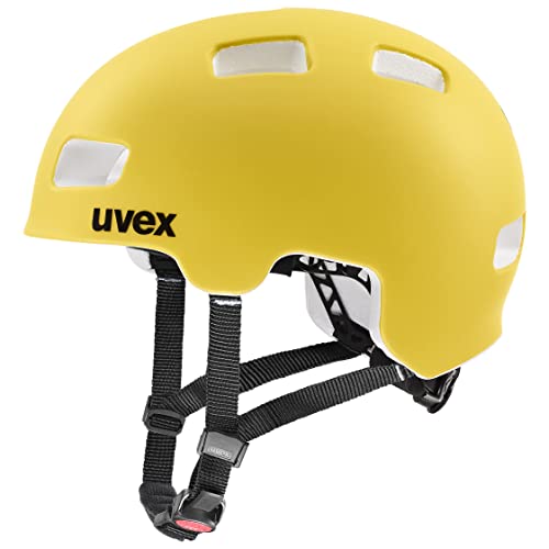uvex hlmt 4 cc - leichter Fahrradhelm für Kinder - individuelle Größenanpassung - optimierte Belüftung - sunbee matt - 51-55 cm von Uvex