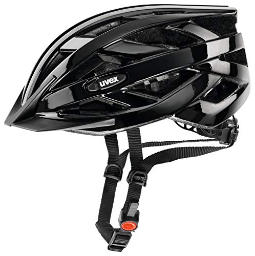 uvex i-vo - leichter Allround-Helm für Damen und Herren - individuelle Größenanpassung - erweiterbar mit LED-Licht - black - 52-57 cm von Uvex