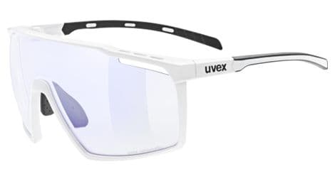 uvex mtn perform v brille weis hellblaue glaser von Uvex