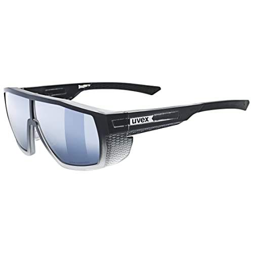 uvex mtn style CV - Sportbrille für Damen und Herren - konstraststeigernd - druckfreier & perfekter Halt - black matt fade/silver - one size von Uvex