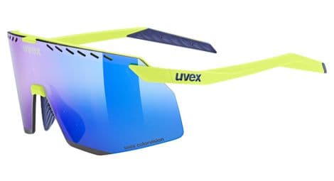 uvex pace stage cv brille gelb spiegelblaue glaser von Uvex