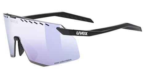 uvex pace stage cv brille schwarz glaser rosa verspiegelt von Uvex