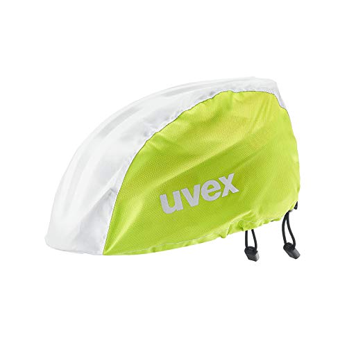 Uvex Kinder (Unisex) Uvex Rain Cap Bike Zubeh r, Lime-white, S/M EU von Uvex