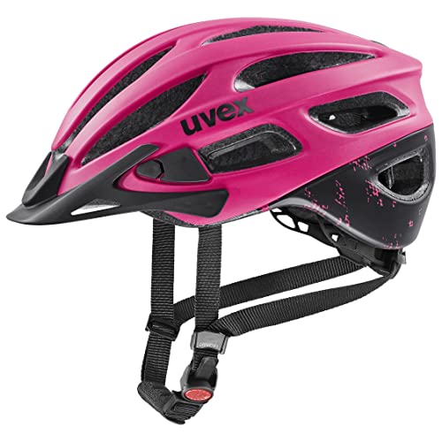uvex true cc - leichter Allround-Helm für Damen - individuelle Größenanpassung - erweiterbar mit LED-Licht - euphoria-black matt - 56-61 cm von Uvex