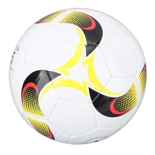 Uxsiya Fußball, Größe 5 Stabiler Jugendfußball aus PVC Zum Üben von Uxsiya