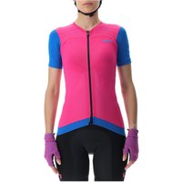 UYN Biking Garda Fahrrad-Trikot Damen magenta/cyan L von Uyn