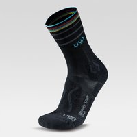 UYN Biotrek Light Wandersocken Damen B000 - black 35-36 von Uyn